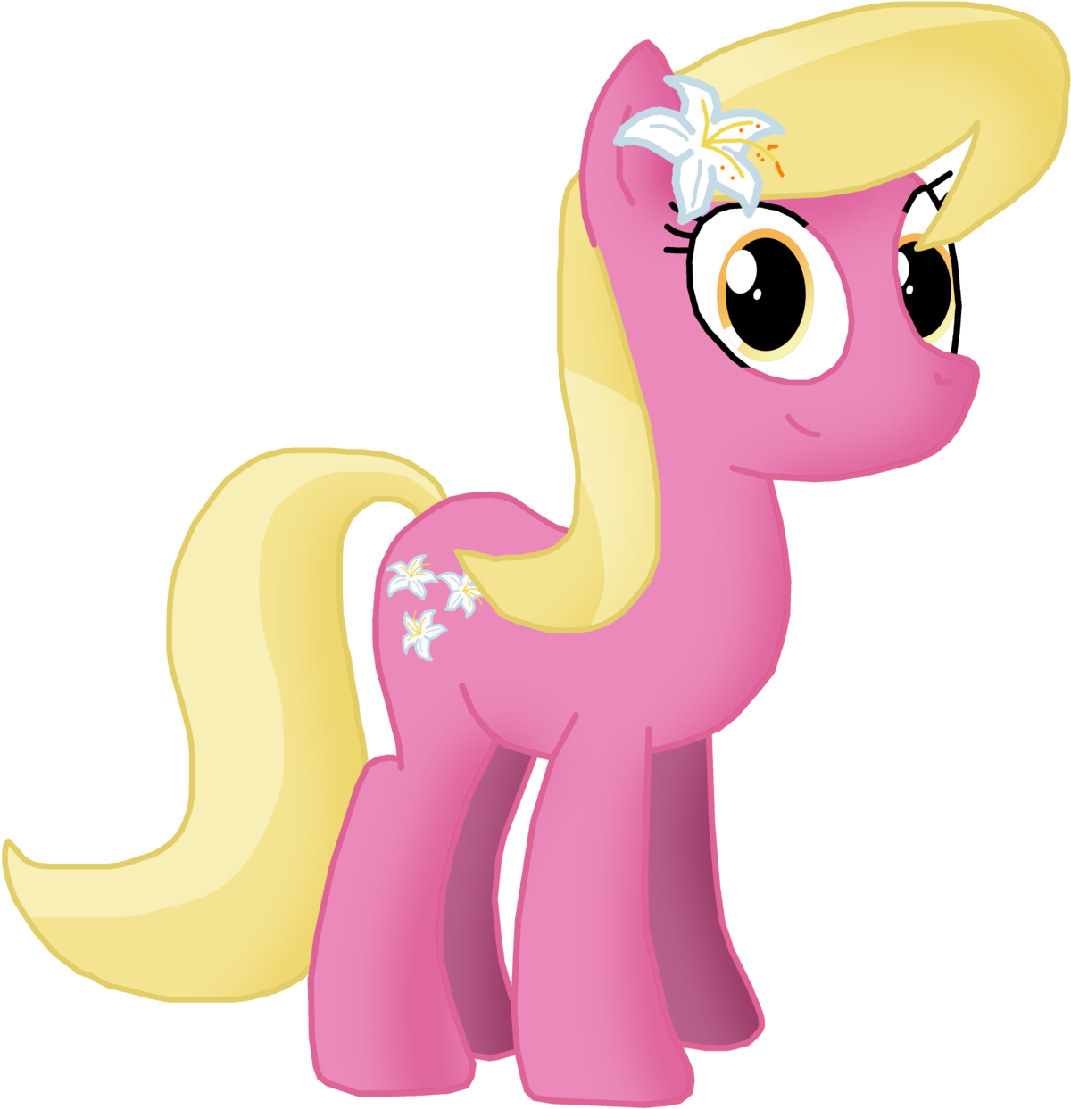 Ajmstudios, Background Pony, Female, Lily, Lily Valley, - My Little Pony Lily Valley (1280x1422)