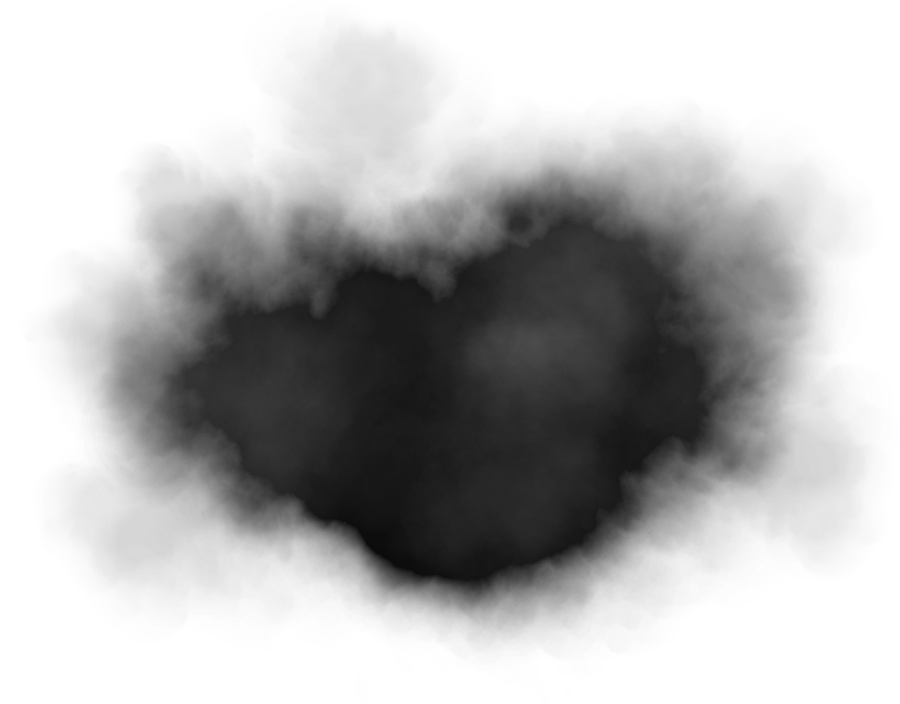 Smoking Clipart Dark Cloud - Black Smoke Cloud Png (900x704)