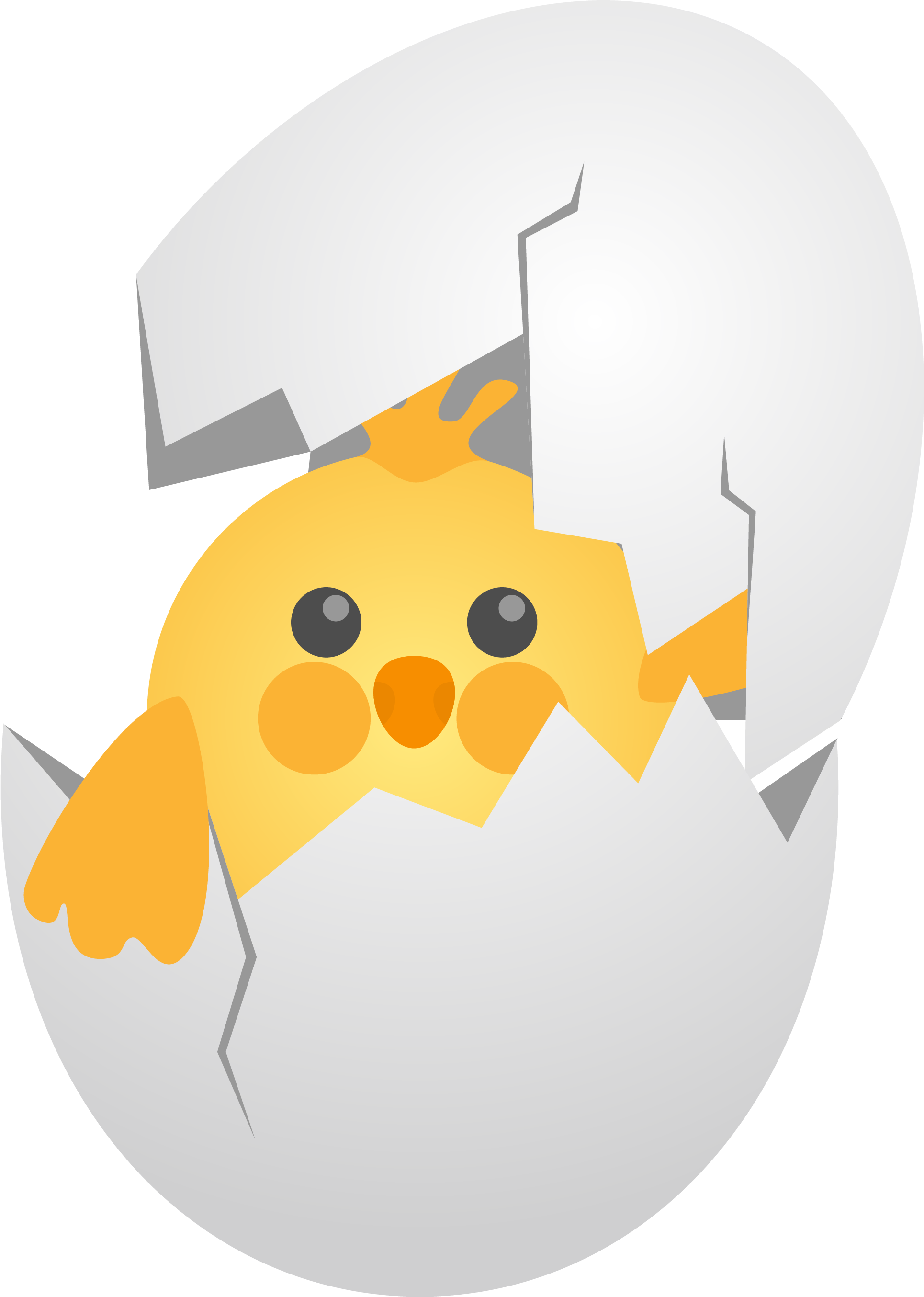 卡通小鸡 - Chicken (2463x3395)