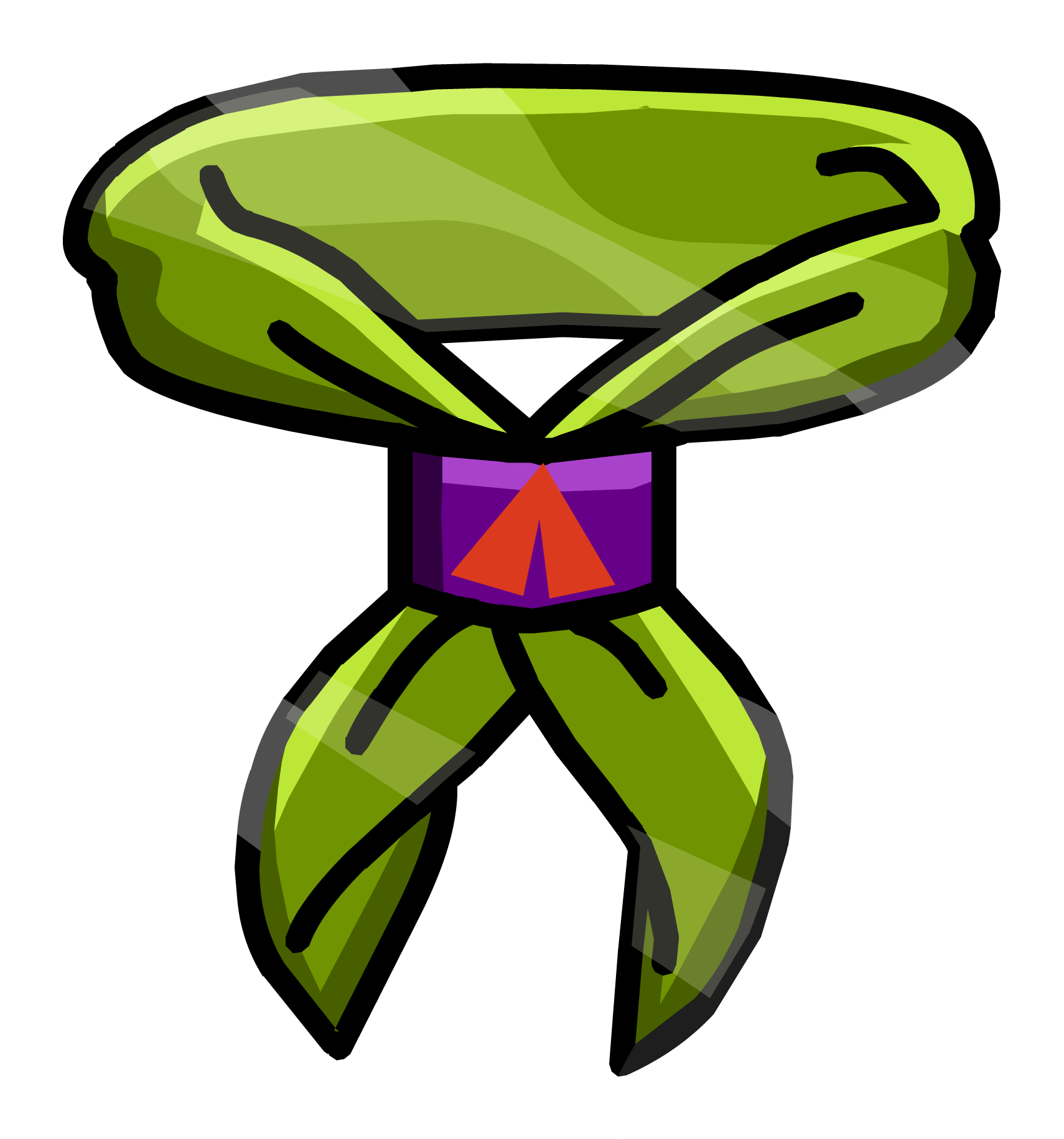 Scout Scarf - Scout Scarf Clipart (1710x1830)