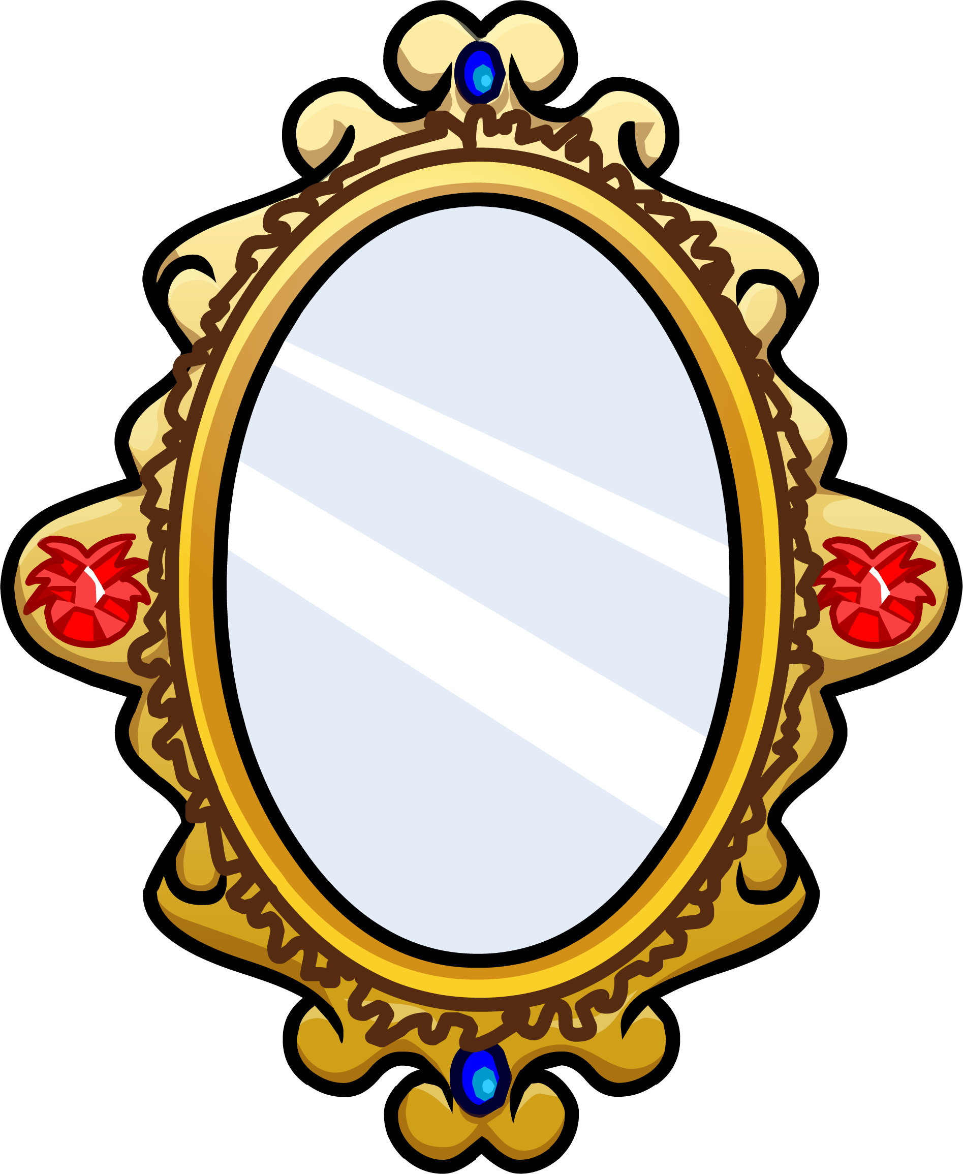 Mirror - Mirror Clipart Png (1895x2310)