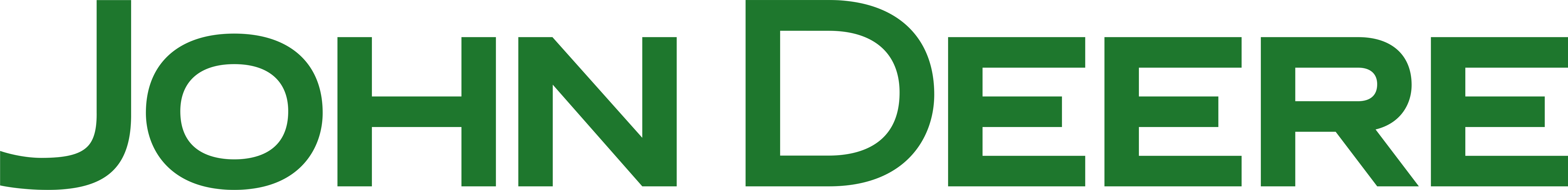 John Deere - John Deere Logo Png (5620x682)