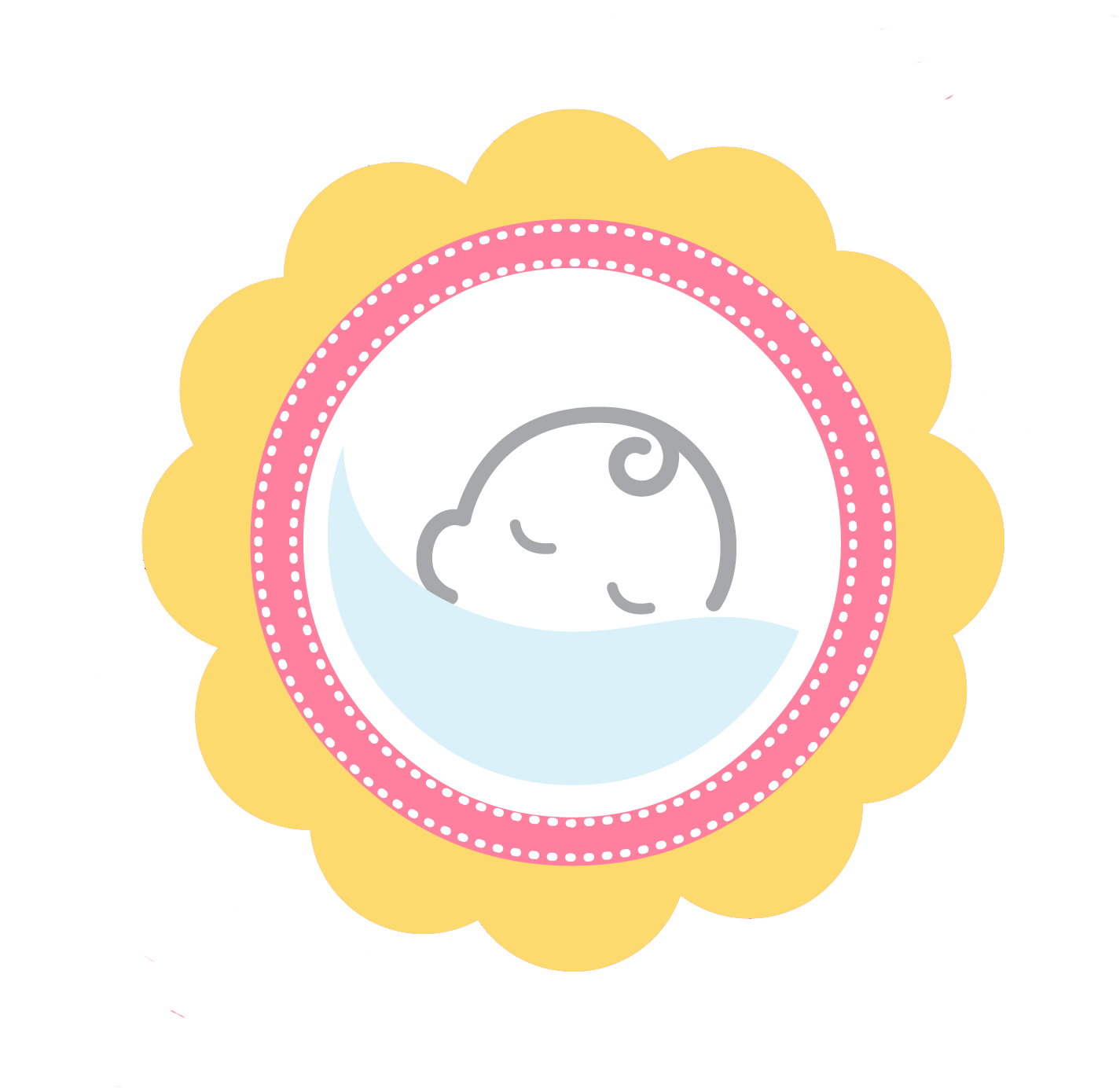 Clean & Feed Your Baby - Circle (1451x1400)