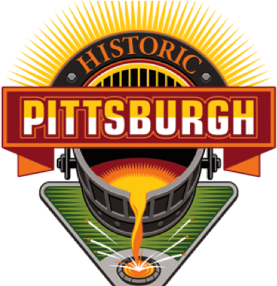 Historic Pittsburgh - Vintage Telephone Retro Style Round Coaster (400x400)