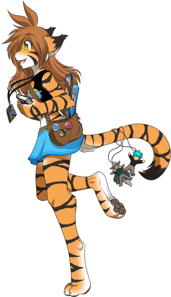 Legacy,keith Keiser,furry Art,furry Feline - Tiger (659x983)