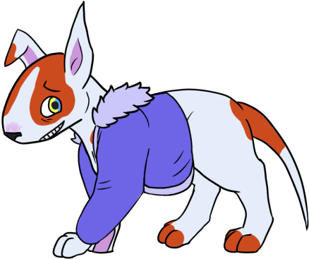 [looks Like He Couldn't Quite Choose, Blu Is Now A - Cartoon (500x377)