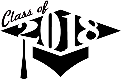 Class Of 2018 Decal - Class Of 2018 Graphic (480x312)