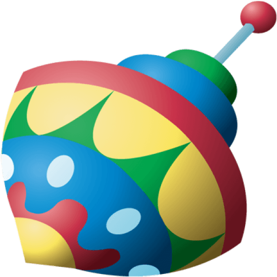 Top Clip Art - Spinning Top Clip Art (640x627)