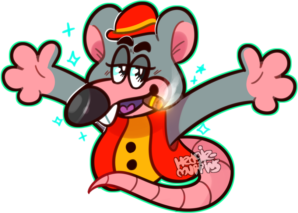 Cheese's Pizza Time Theatre By Hedgiemuffins - Cartoon (1055x758)