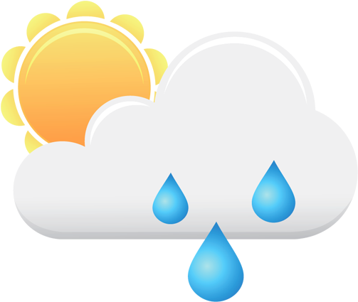 Sunny To Rain Icon - Icon (512x512)
