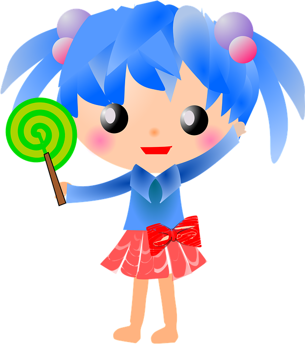 Pictures Of Cartoon Princess 11, Buy Clip Art - Menina Com Pirulito Desenho (618x720)