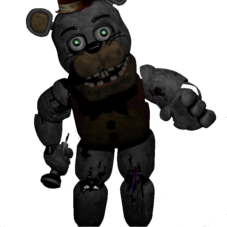 Withered Chuck E - Chuck E Cheese Fnaf (768x768)