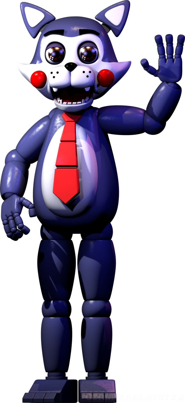 Five Nights At Freddy's Candy Cat Chuck E - Five Nights At Freddy's Candy Cat Chuck E (607x1317)