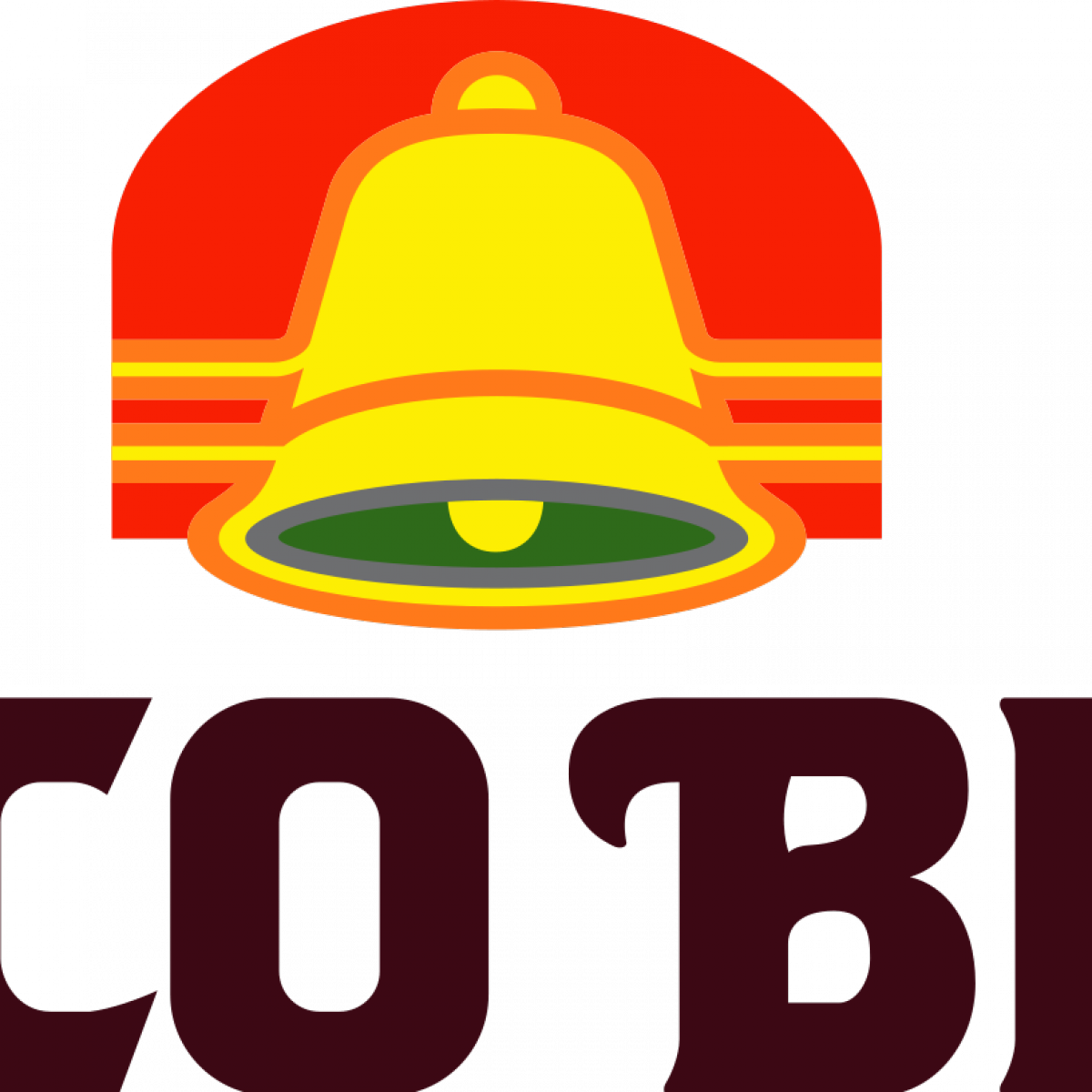 The Voice Of Cherokee County - Taco Bell Logo History (1200x1200)