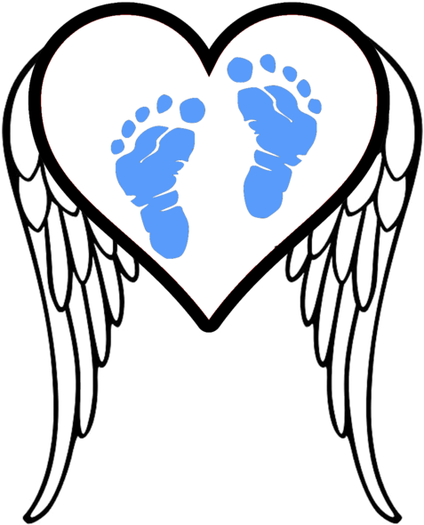 Angel Wings Clip Art (483x599)
