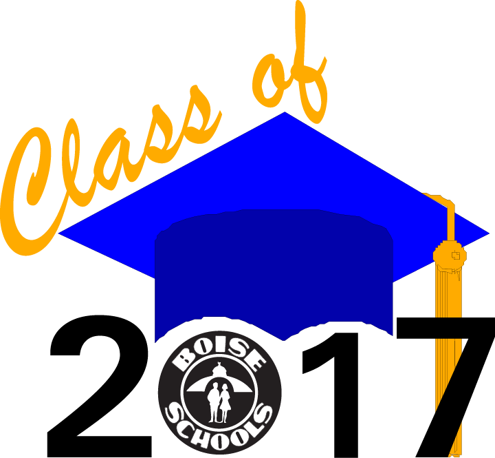 Borah High School Graduation Ceremony, Taco Bell Arena - High School Graduation Logos (720x665)