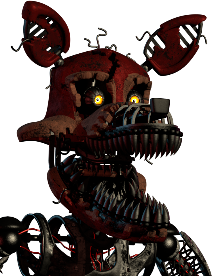 Nightmare Foxy Wip Shot 1 By Endyarts - Imágenes De Nightmare Foxy (822x971)