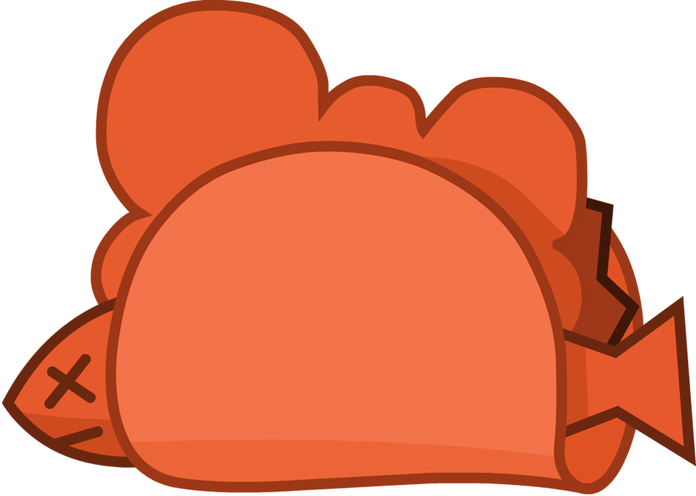Orange Taco - Bfb Taco Body (1378x983)