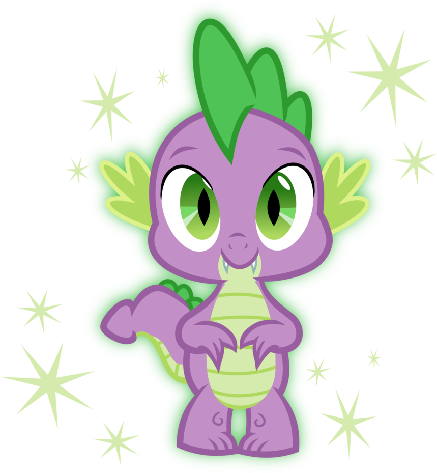 Spike By Meganlovesangrybirds - اسپارک در پونی کوچولو (947x1024)