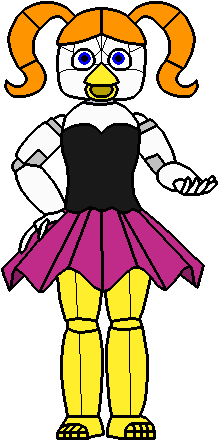 Funtime Helen By Lunarflarestudios - Chuck E Cheese Funtime Helen (253x492)