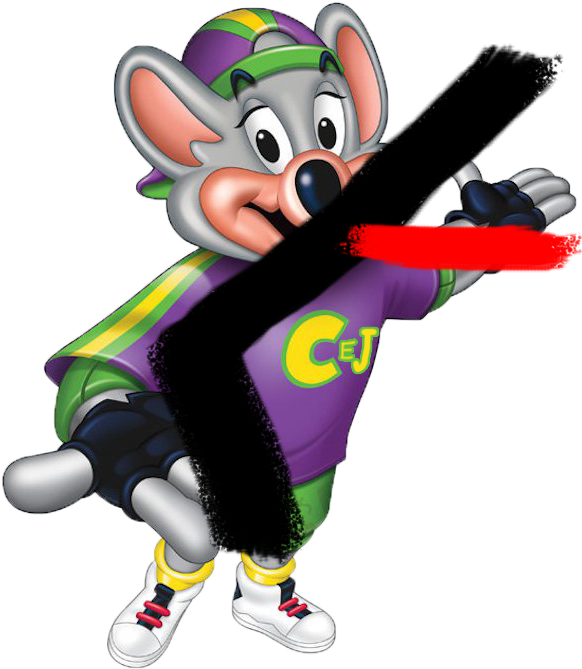 Charles Entertainment Jesus - Avenger Chuck E Cheese (584x690)
