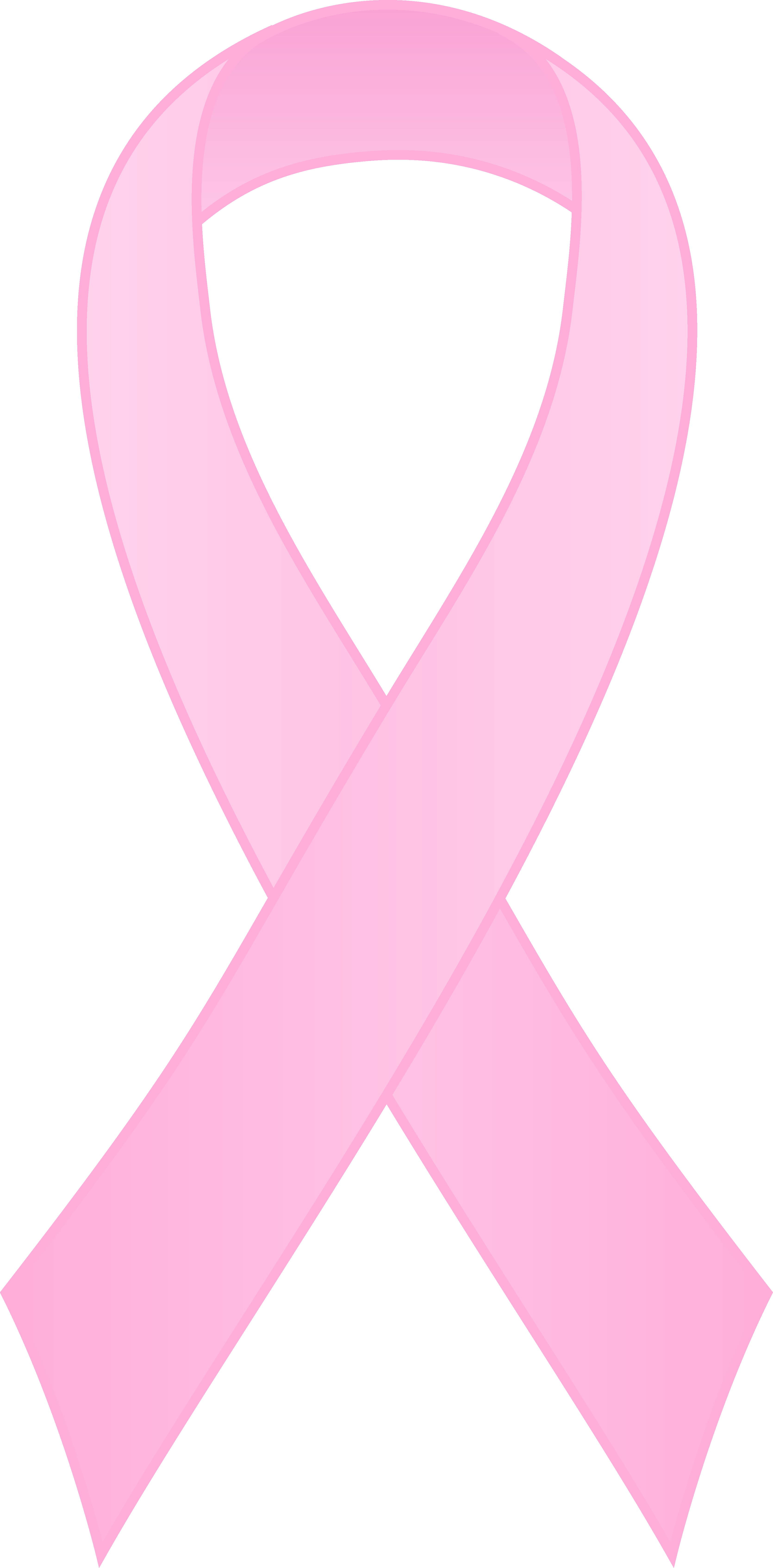 Skin Cancer Clipart - Awareness Ribbon (3340x6771)