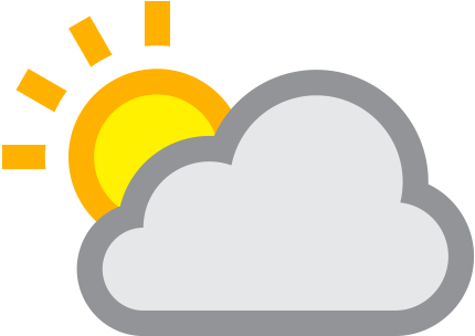 Bewölkt - Wetter Logo Transparent (512x512)