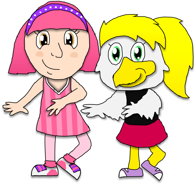 Helen Henny And Stephanie Meanswell By Modern80skid - Drawing (681x644)