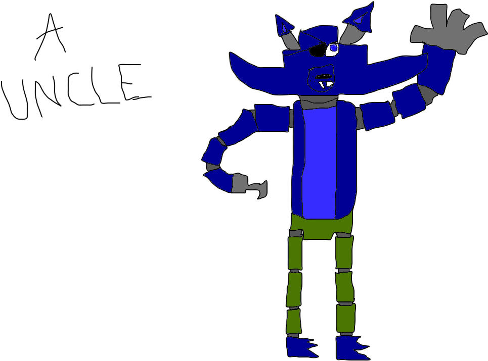 Stormy Brother Of Foxy - Cartoon (1700x882)