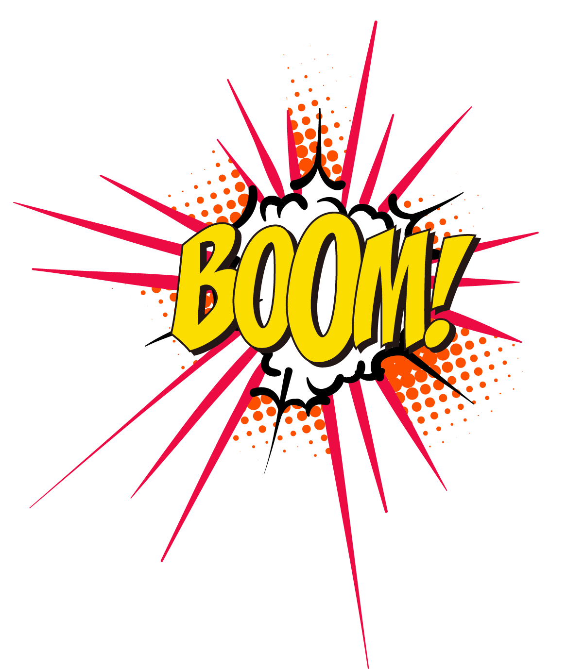 Comics Explosion Cartoon - Cartoon Boom Png Cloud (1167x1378)