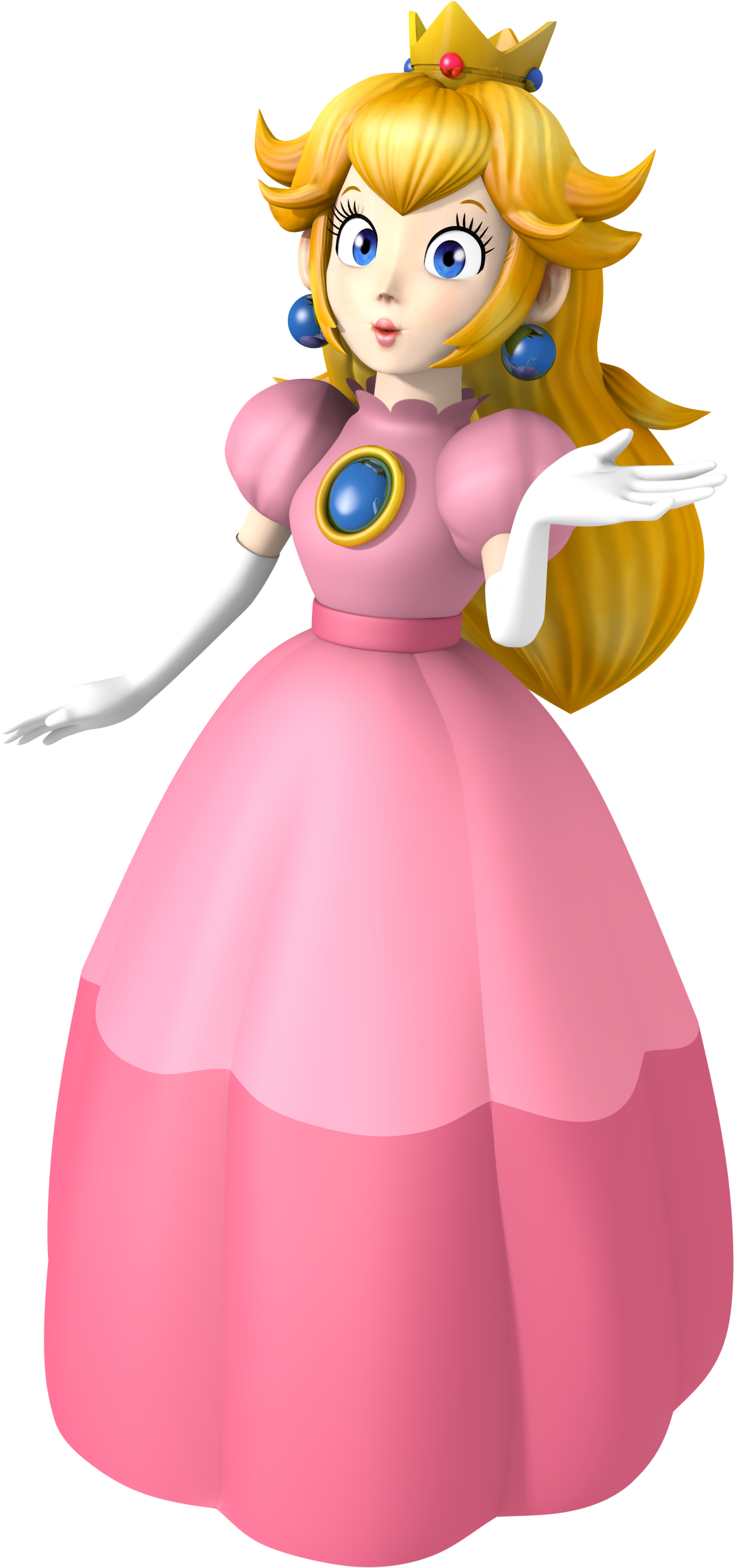 Princess Peach - Mario Party 3 Peach (1100x2320)