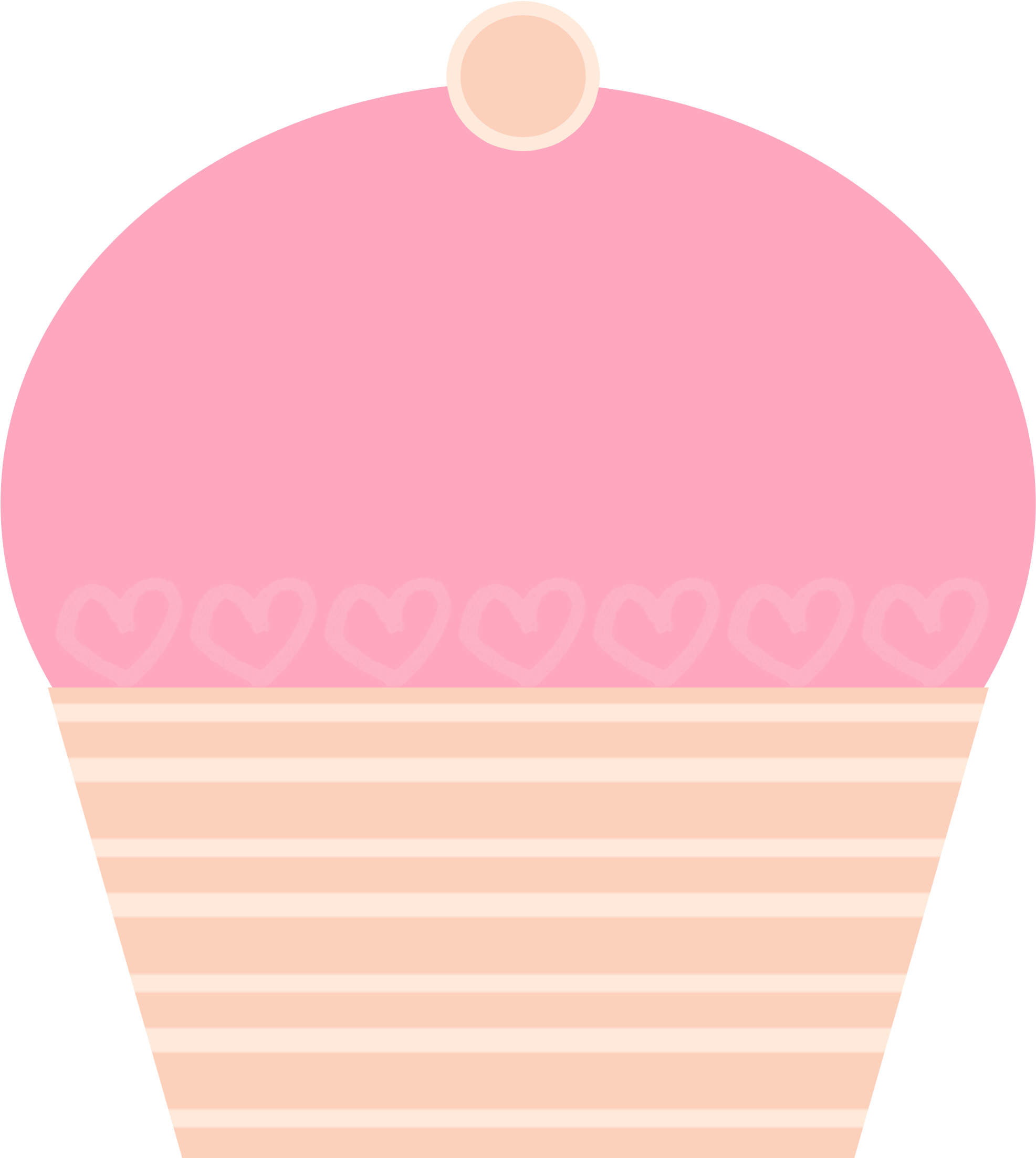 Clip Arts Related To - Cupcake (2048x2383)