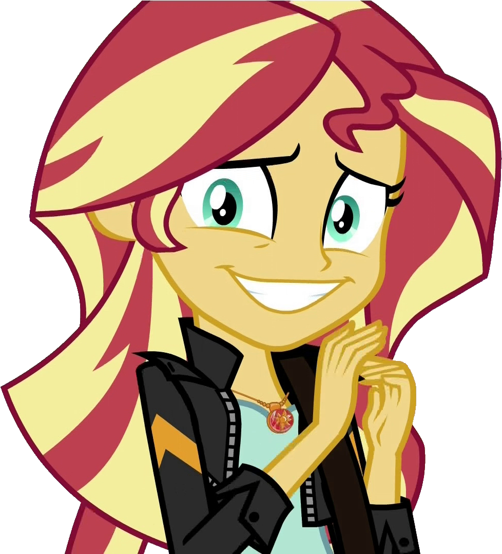 Creepy Smile, Equestria Girls, Faic, Mirror Magic, - Creepy Girl Transparent Background (1001x1078)
