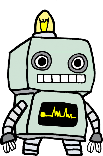 Our Sensor Measures Transformation Efficience And Protein - Cartoon (395x599)