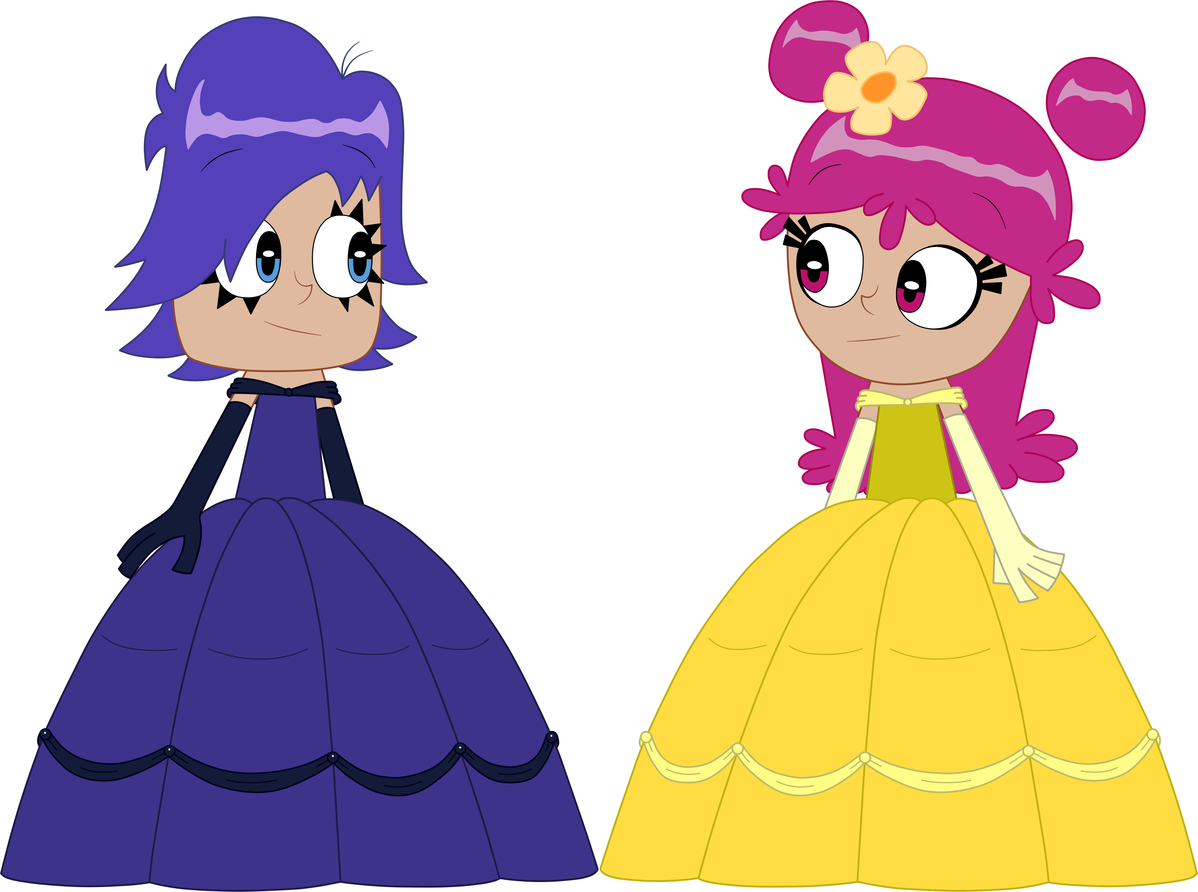 Fancy Friends By Nfc2005 Fancy Friends By Nfc2005 - Harmony From Hi Hi Puffy Amiyumi (4923x3666)