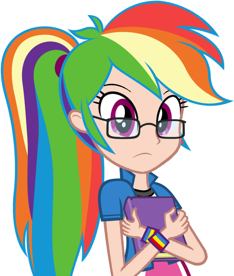 Zacatron94, Book, Cute, Dashabetes, Dork, Editor - Nerd Rainbow Dash (1020x1024)