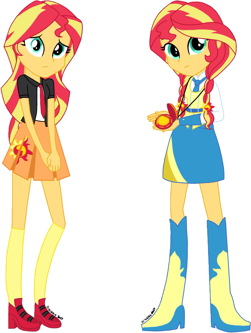Sunset Shimmer Au By Psshdjndofnsjdkan - My Little Pony Equestria Girl Au Sunset Shimmer (1024x1365)