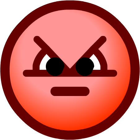 A Mad Face - Portrait Of A Man (452x452)