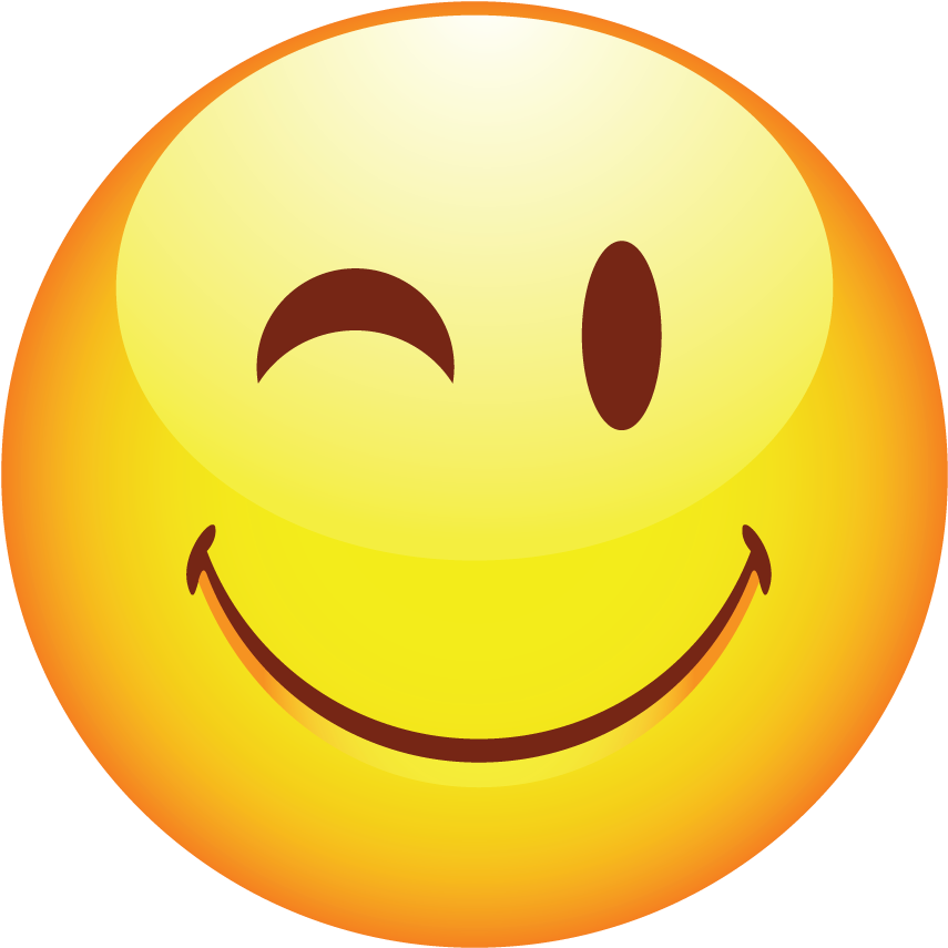 Download Emojis Whatsapp Source - Carinha Do Whatsapp Piscando (1024x1024)