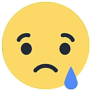 Tumblr Whatsapp Emoji Emoticon Cool Facebook Like Emoti - Sad Facebook Emoji (428x420)