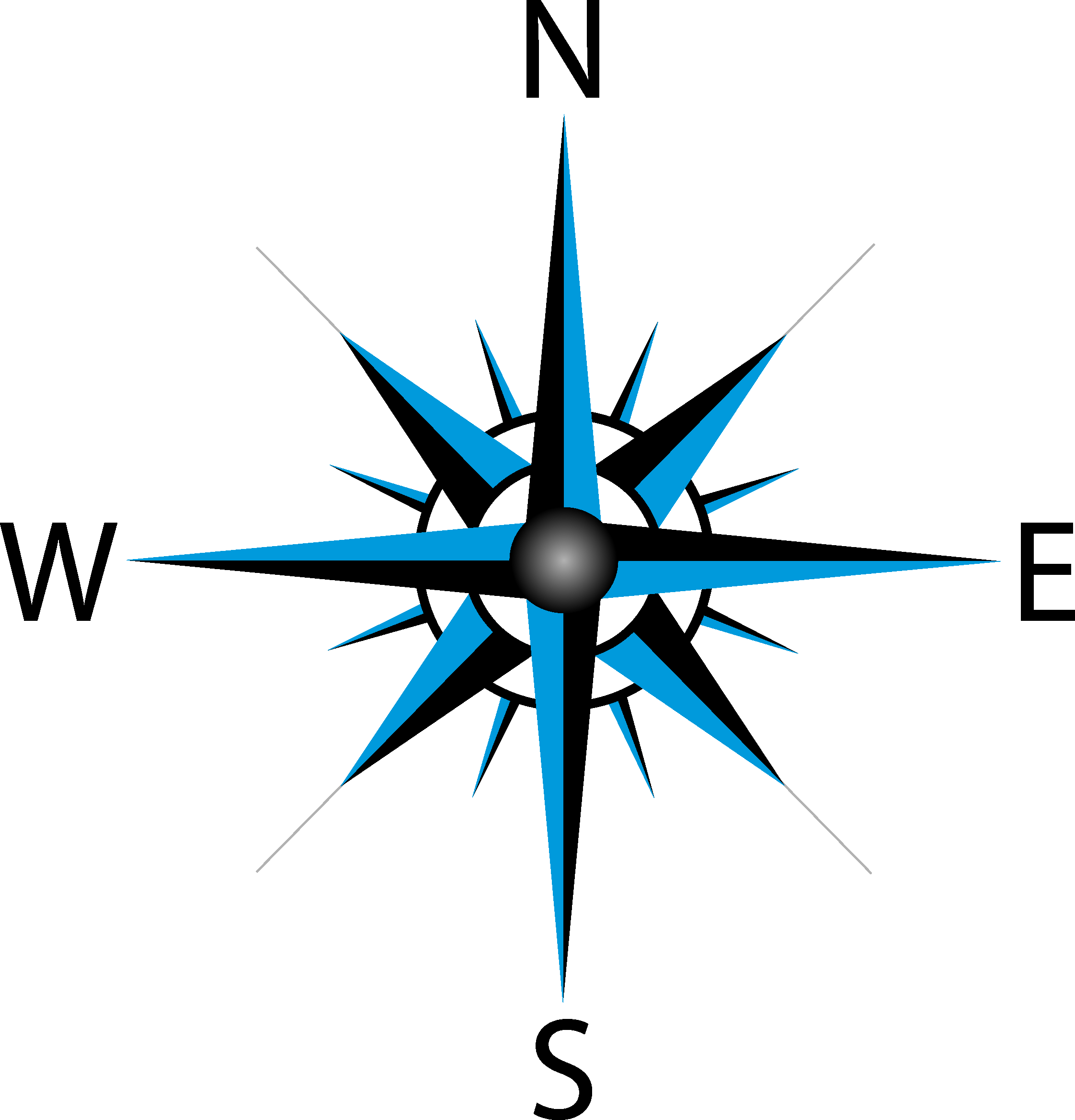 North Compass Rose Drawing - North Compass Rose Drawing (2244x2338)