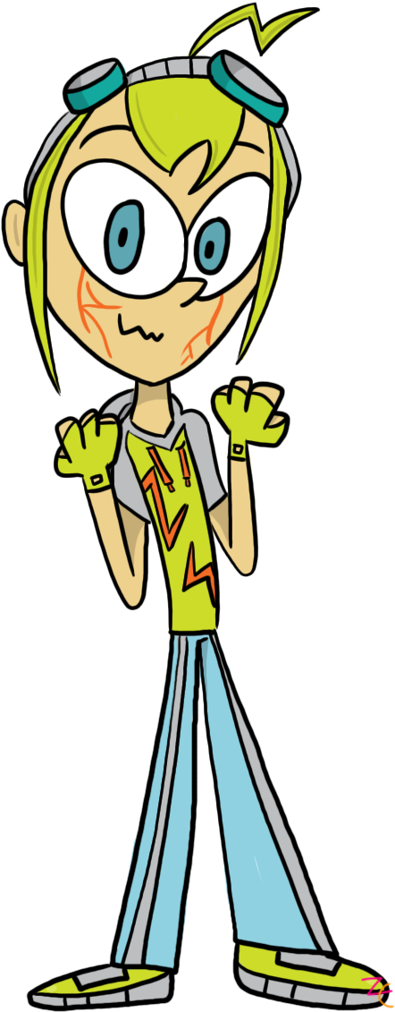 Humanized Flat Battery By Zootycutie - Humanized Antibody (629x1161)