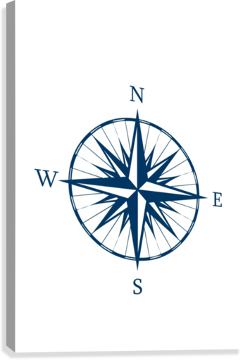 Compass Rose Canvas Print - Geek Details Not All Those Who Wander (345x511)