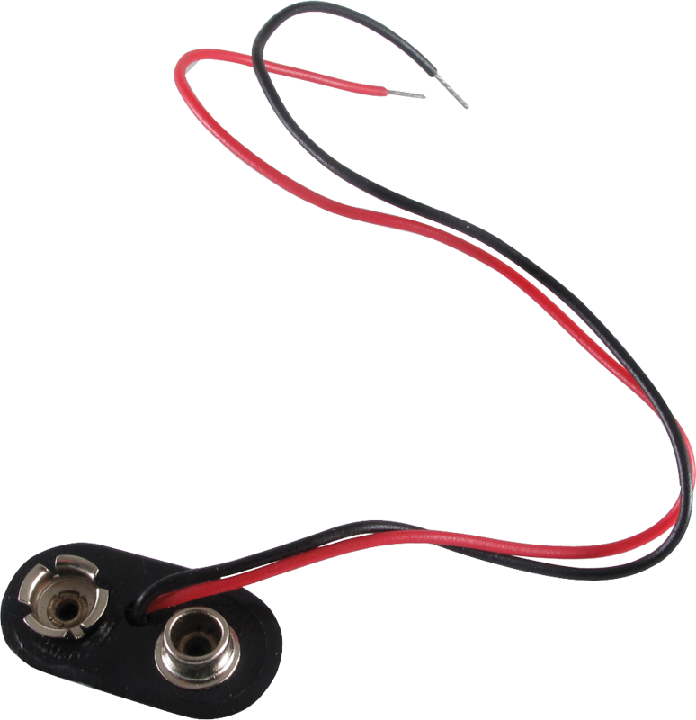 Battery Clip - 9 Volt - Nine-volt Battery (774x800)