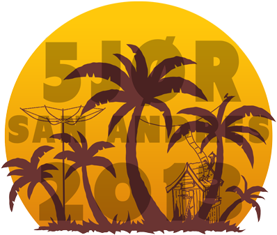San Andres Island 5j0r - Palm Trees Clip Art (411x352)