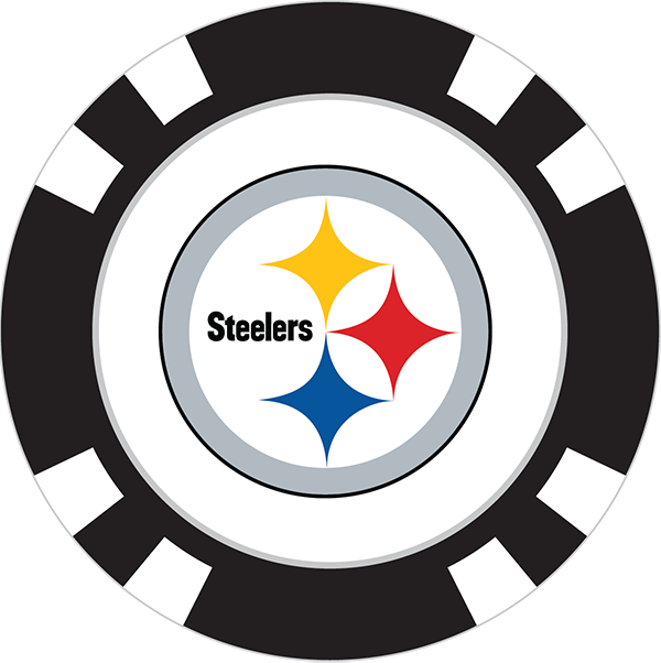 Pittsburgh Steelers Poker Chip Ball Marker - Toronto Blue Jays Png (600x602)