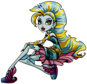 Browsing Clipart On Deviantart - Monster High Lagoona Blue Fiesta (346x350)