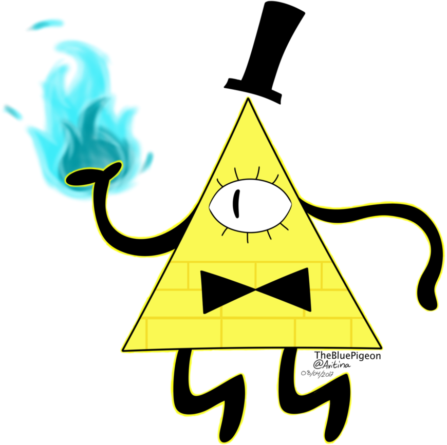 Gravity Falls ~ Bill Cipher [collab] By Aritina - Gravity Falls Bill Png (888x900)
