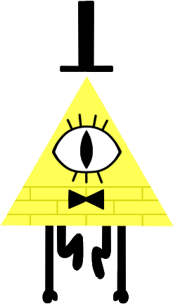 Bill Cipher Gravity Falls - Png Bill Cipher (286x445)