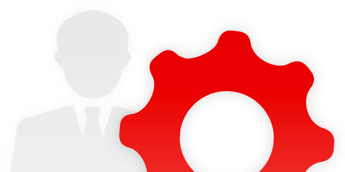 Drawing Of A Figure Standing Behind A Large Gear - Drawing Of A Figure Standing Behind A Large Gear (685x467)